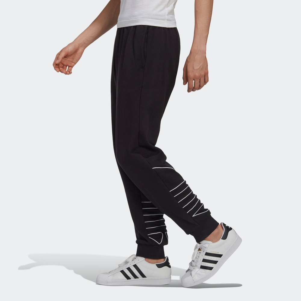 Мужские штаны adidas originals B Trf Out Swtpt (черные) — фото 4