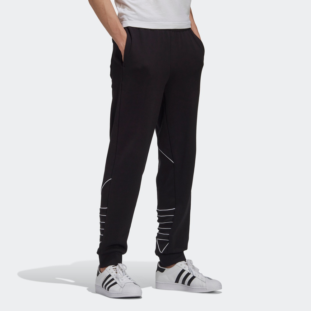 Мужские штаны adidas originals B Trf Out Swtpt (черные) — фото 3