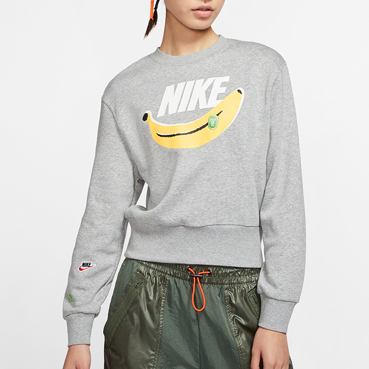 Женский свитшот Nike Sportswear (серый) — фото 3