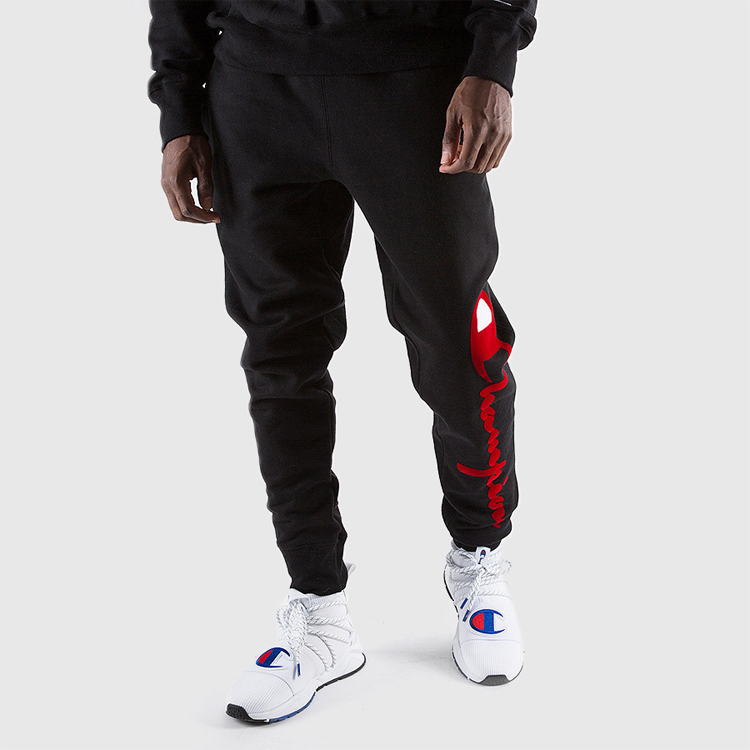 Штаны Champion Sweatpants (черные) — фото 4