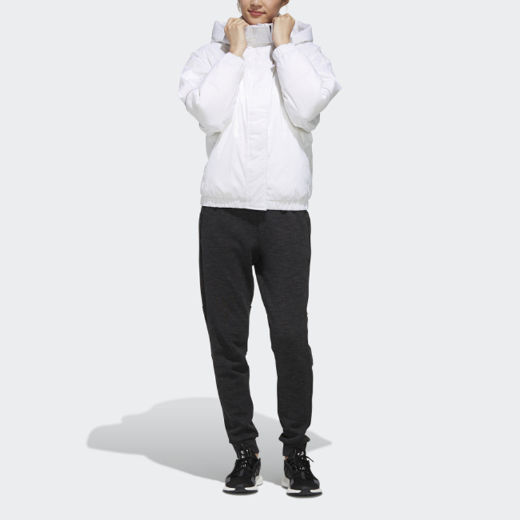 Женский пуховик adidas W Field Down PK (белый) — фото 6