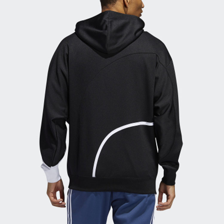 Мужское худи adidas originals (черное) — фото 4