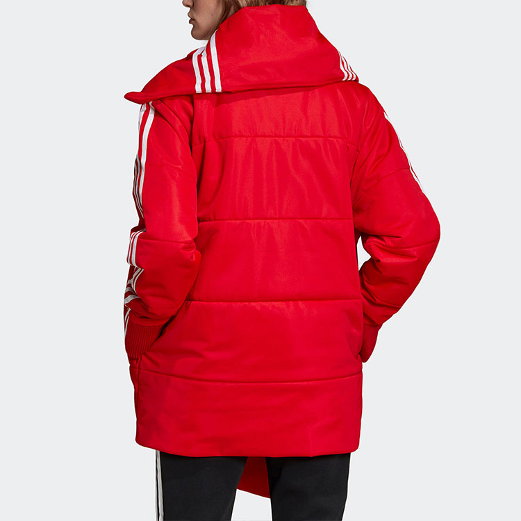 Женская куртка adidas originals (алая) — фото 6