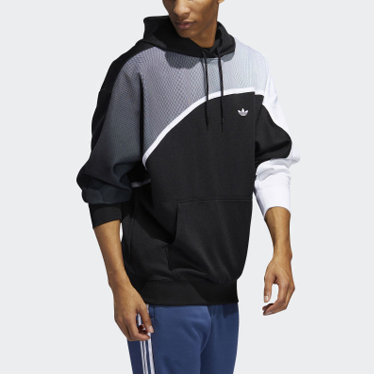 Мужское худи adidas originals (черное) — фото 3
