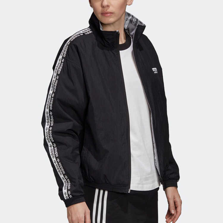 Женская куртка adidas originals REV (черная) — фото 5