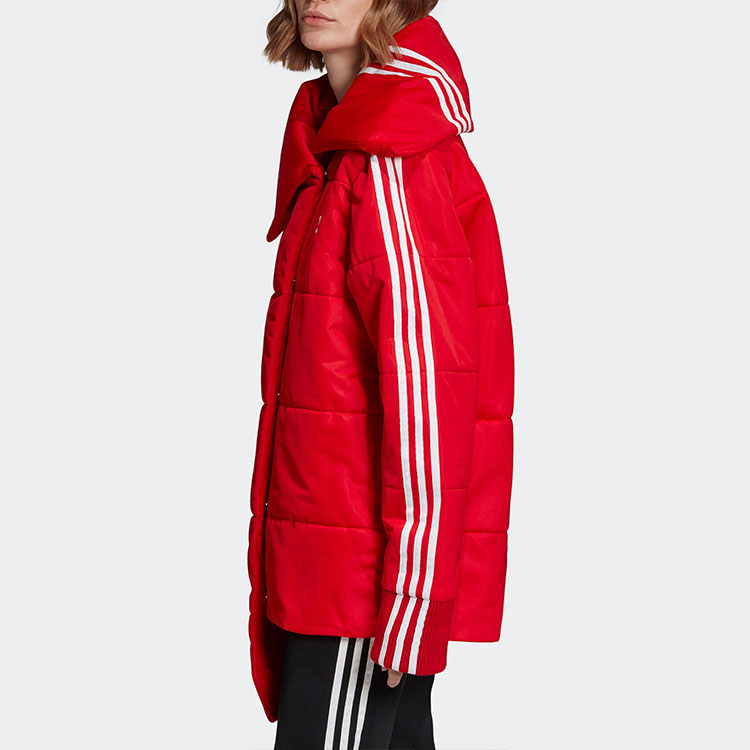 Женская куртка adidas originals (алая) — фото 4