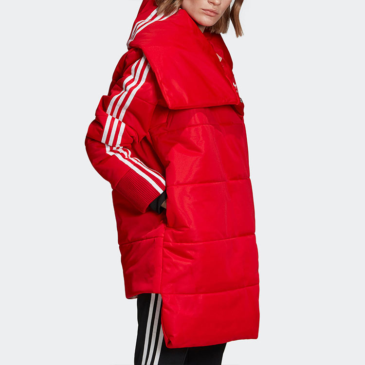 Женская куртка adidas originals (алая) — фото 5
