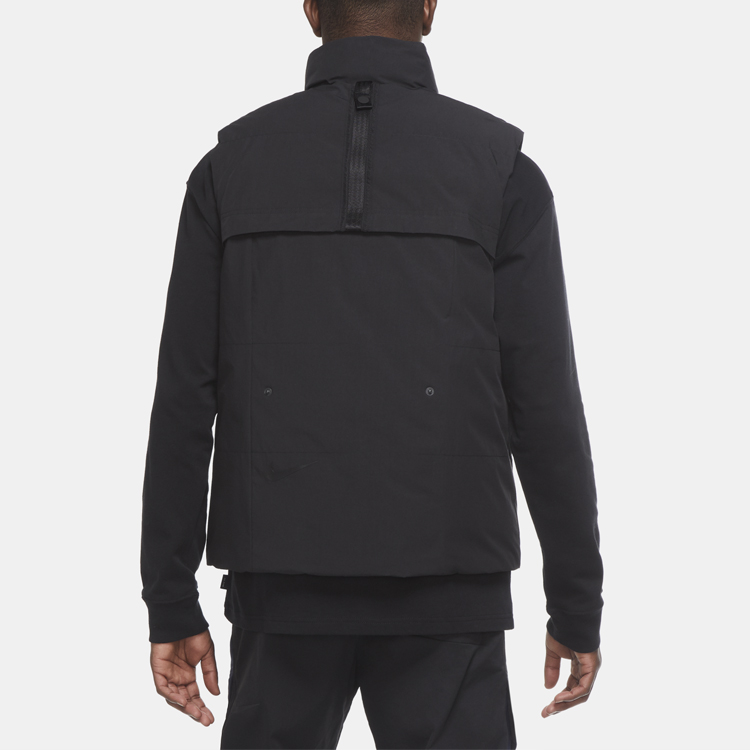 Мужская куртка Nike Sportswear Tech Pack Synthetic-fill (черная) — фото 7