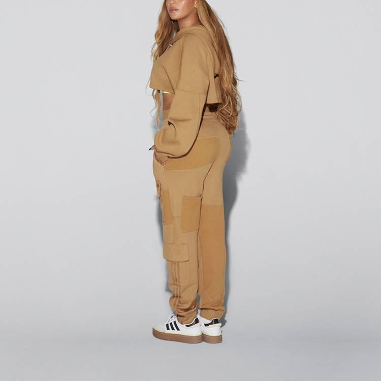 Брюки adidas originals x Ivy Park (коричневые) — фото 4
