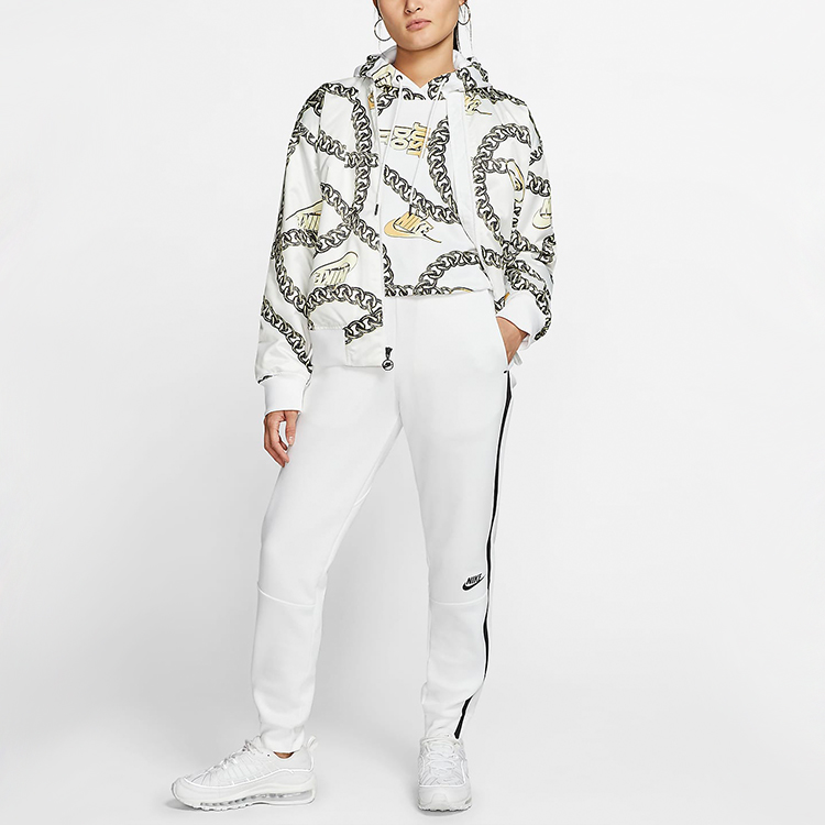 Женская куртка Nike Sportswear Synthetic Fill (белая) — фото 4