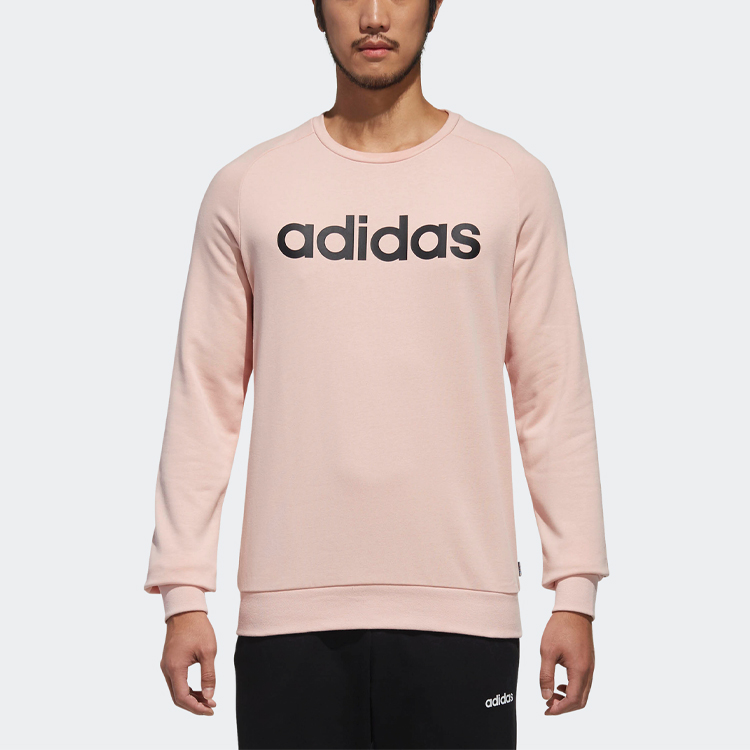 Мужское худи adidas (розовое) — фото 3