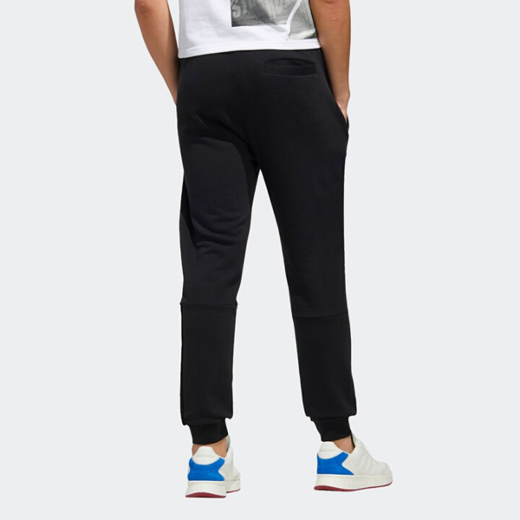 Мужские штаны adidas neo (черные) — фото 4
