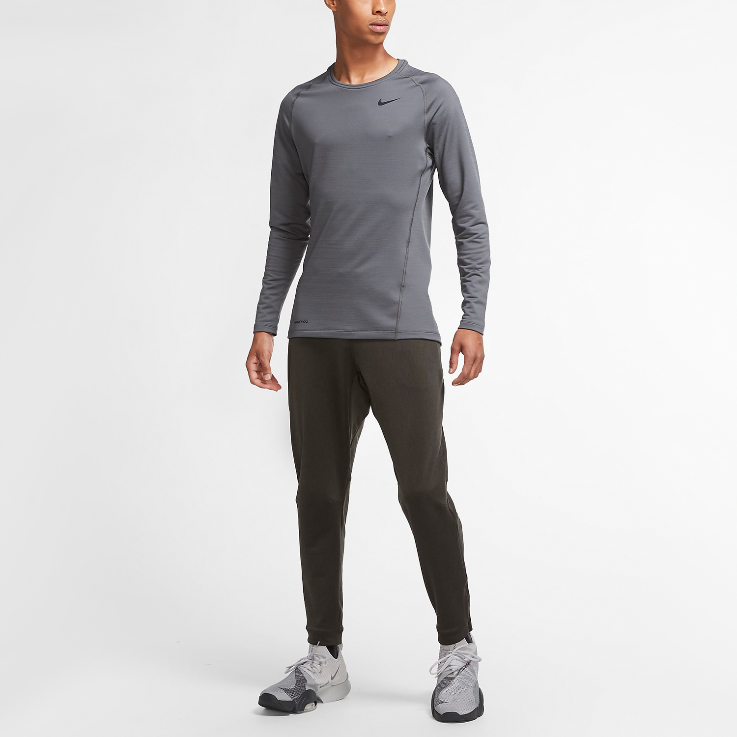 Nike Fitness Clothing Men’s Iron Gray Moderate
