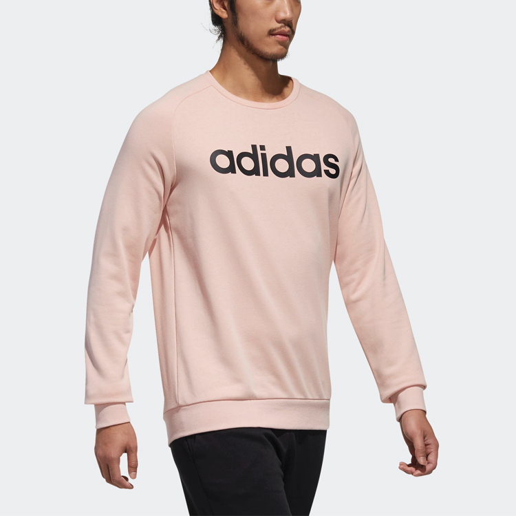 Мужское худи adidas (розовое) — фото 6