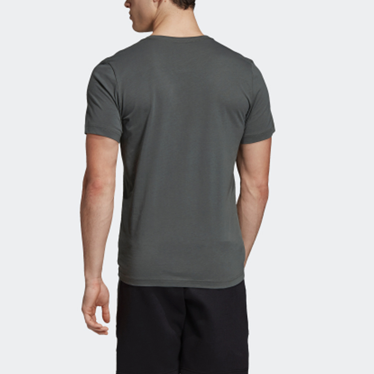 Мужская футболка adidas The Pack Q2 Gfx logoT (зеленый) — фото 4