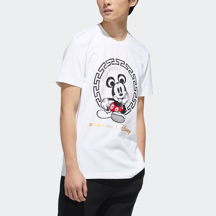 Мужская футболка adidas neo x Disney (белая) — фото 5