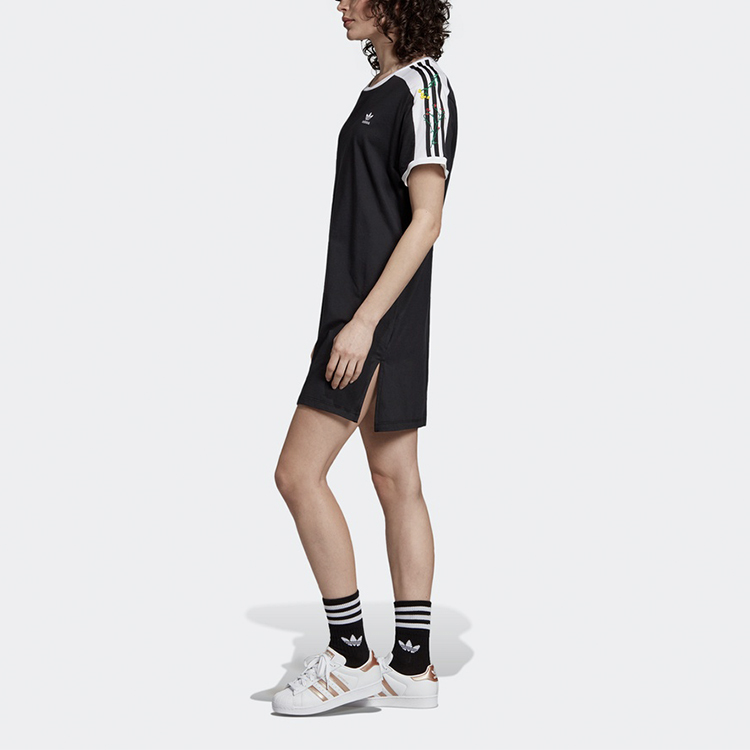 Женское платье adidas originals (черное) — фото 3