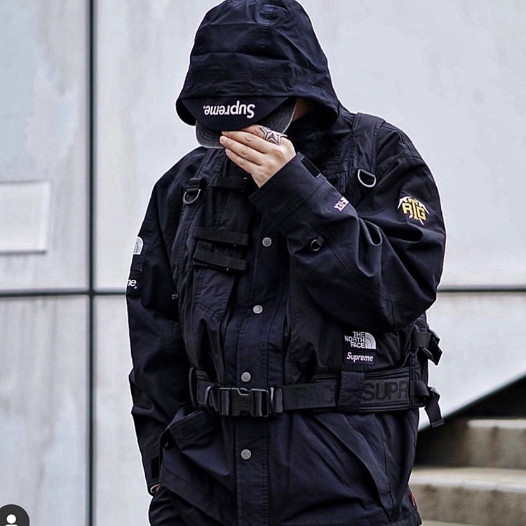 Куртка Supreme x /THE NORTH FACE SS20 Week 3 (черная) — фото 9