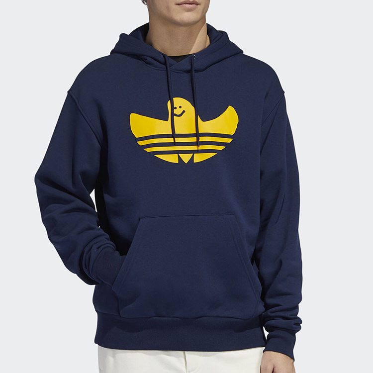 Мужское худи adidas G Shmoo Hoodie (синее) — фото 4