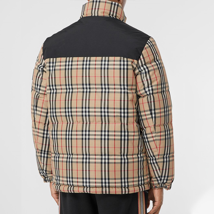 Мужская куртка Burberry (бежевая) — фото 7