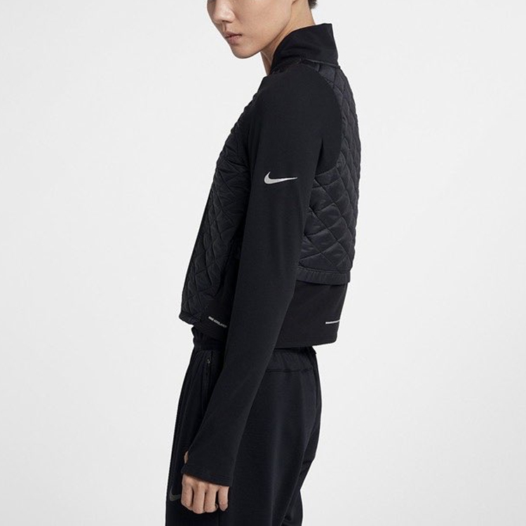 Женские куртка Nike (черный) — фото 5