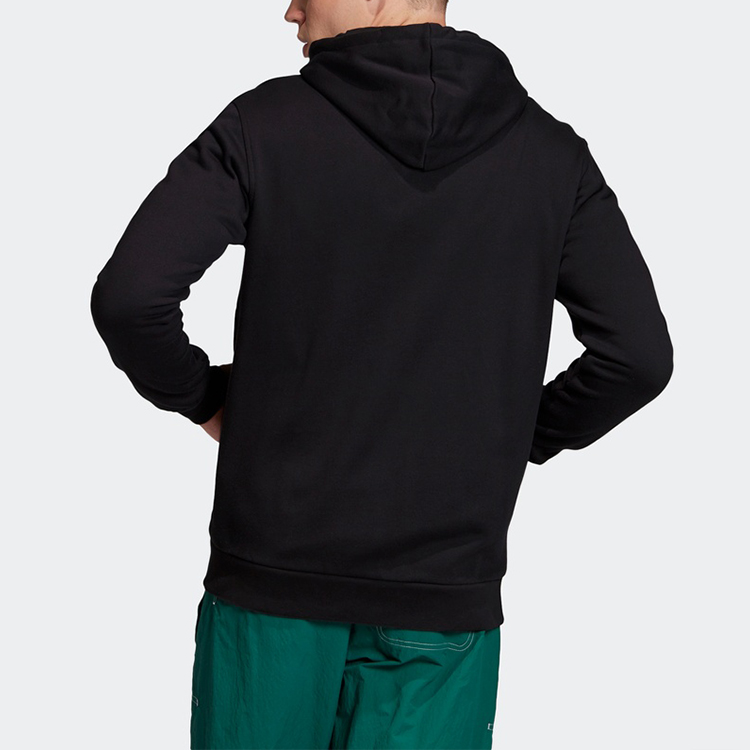 Мужские куртка adidas originals ADV Logo FZH (черный) — фото 4