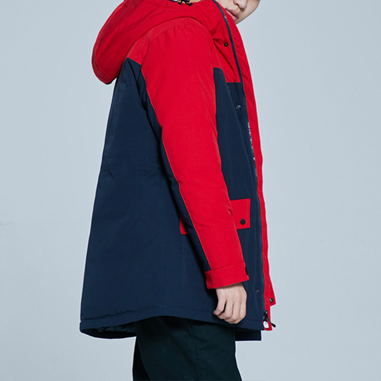 Мужская куртка Vans Down Jacket (красно-синяя) — фото 5