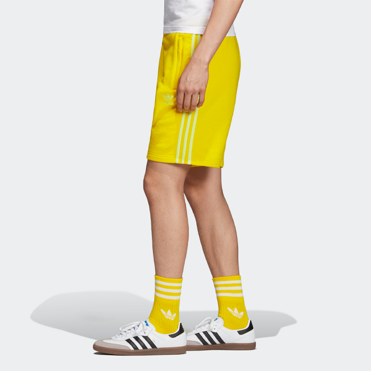 Мужские шорты adidas originals Blc 3-S Short (желтые) — фото 3