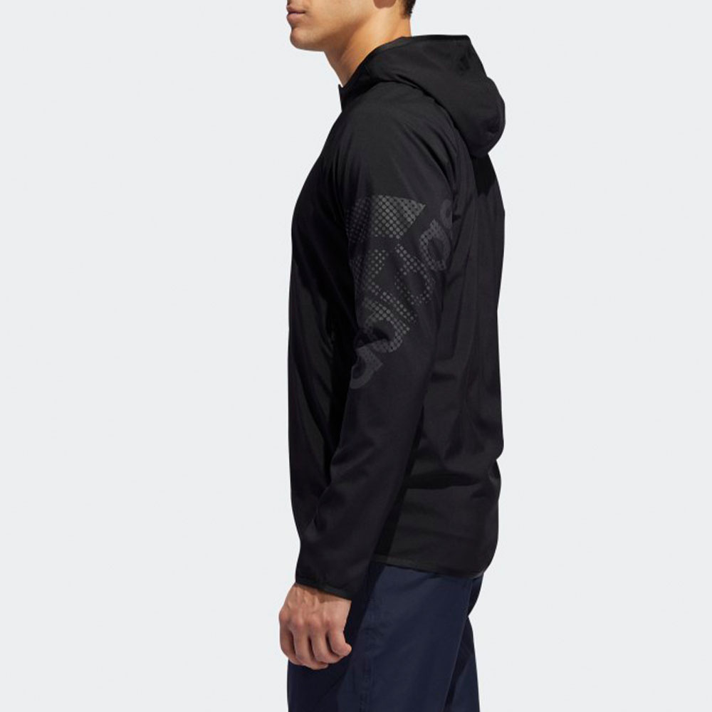 Мужская куртка adidas (черная) — фото 4