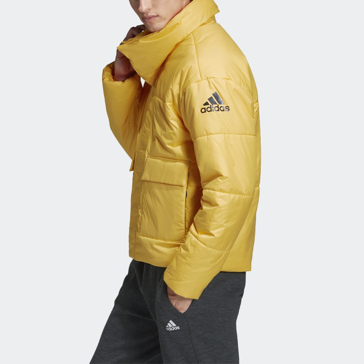 Мужская куртка adidas (желтая) — фото 7