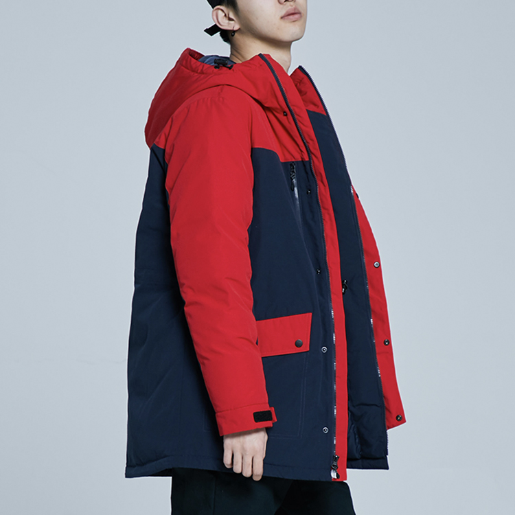 Мужская куртка Vans Down Jacket (красно-синяя) — фото 4