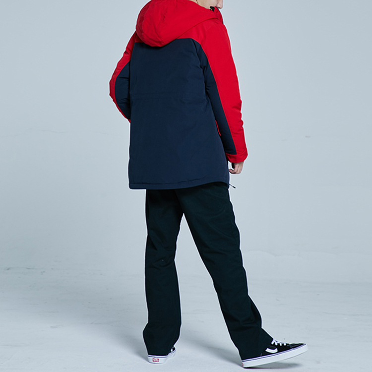 Мужская куртка Vans Down Jacket (красно-синяя) — фото 6