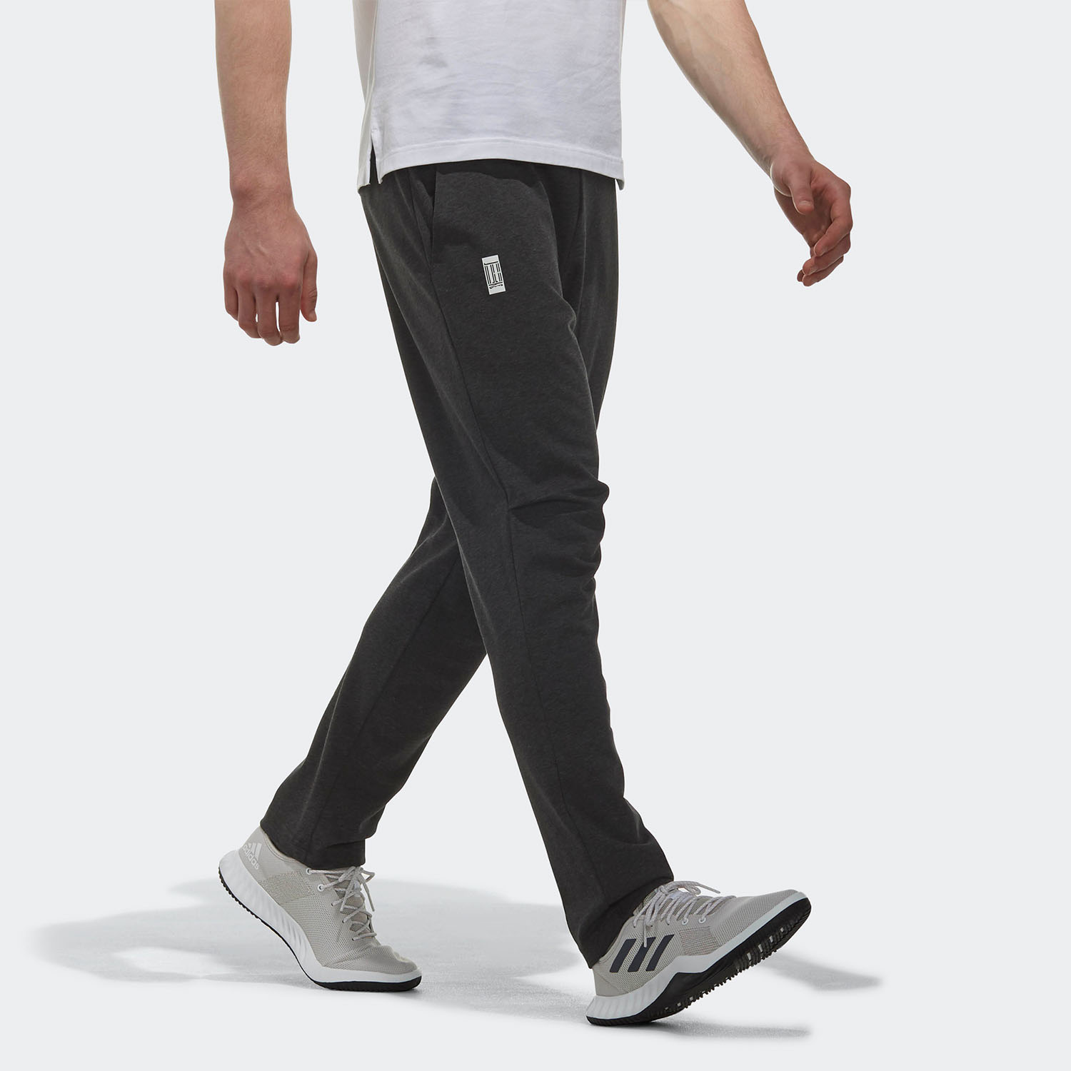 Мужские штаны adidas (темно-серые) — фото 3