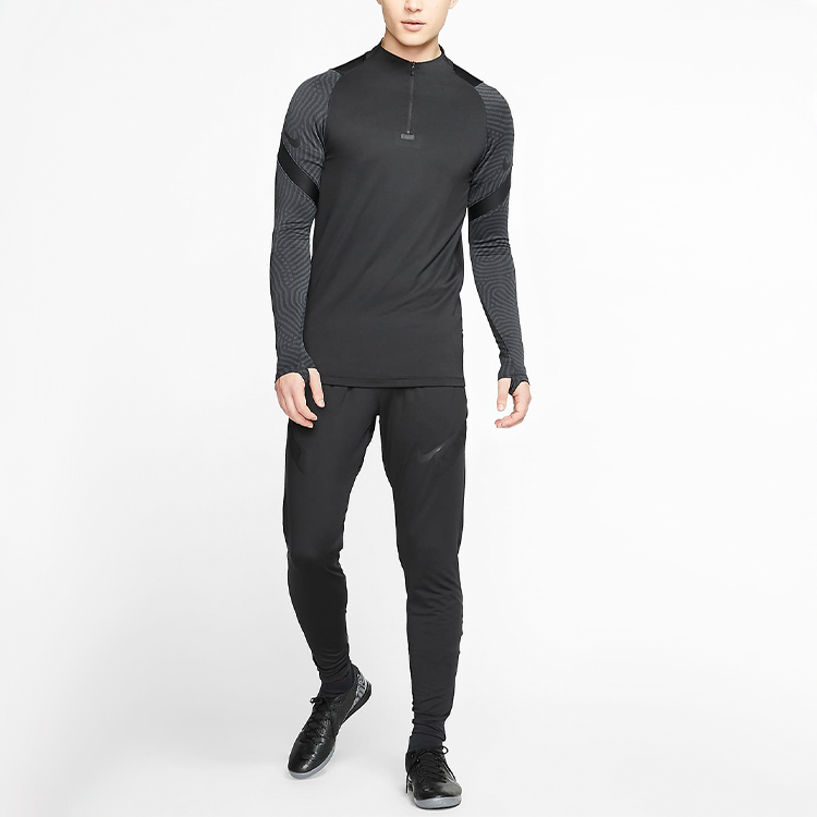 Мужская футболка Nike Dri-fit Strike (черная) — фото 5