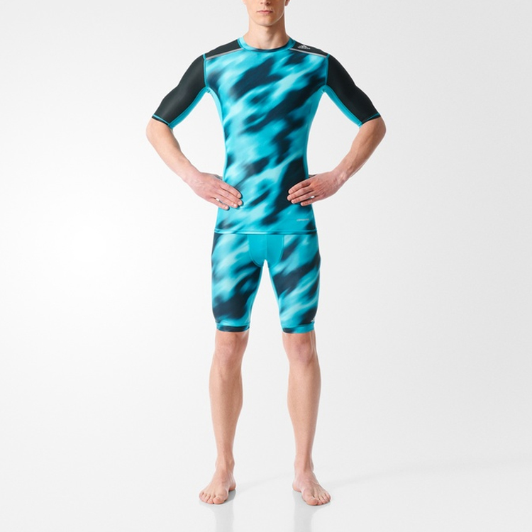 Adidas Fitness Clothing Men’s Blue Moderate