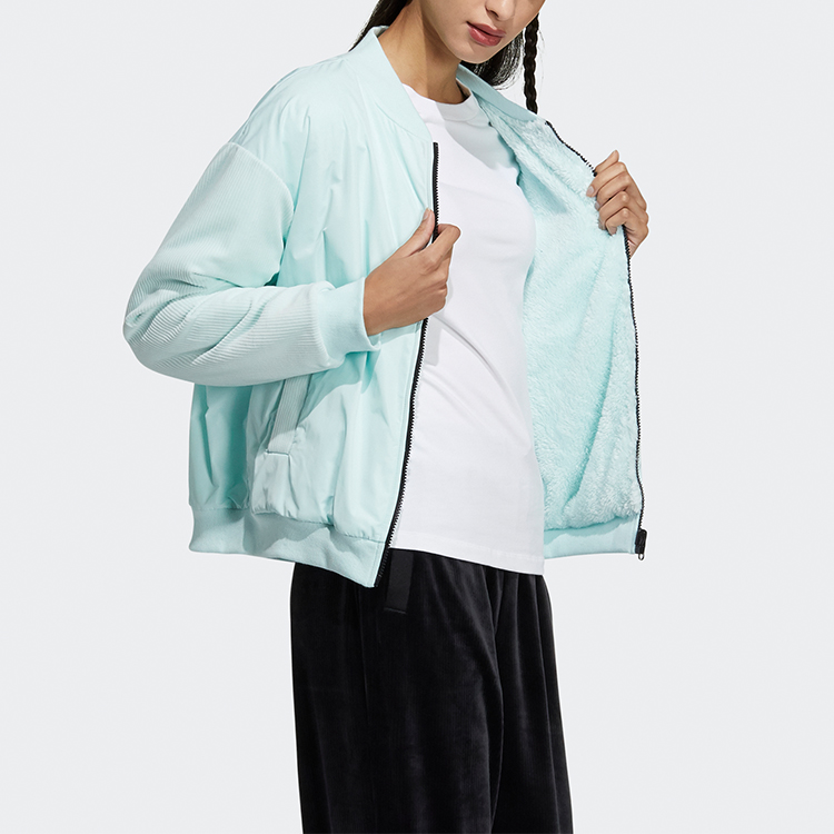 Женская куртка adidas originals (мятная) — фото 6