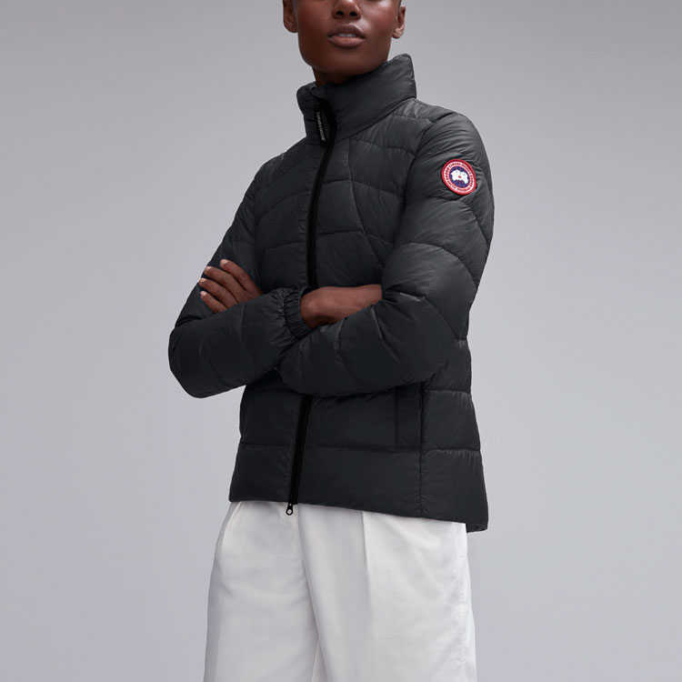 Женская куртка Canada Goose Abbott (черная) — фото 3