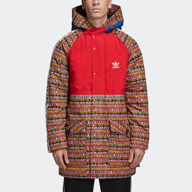 Мужская куртка adidas originals x (разноцветная) — фото 3