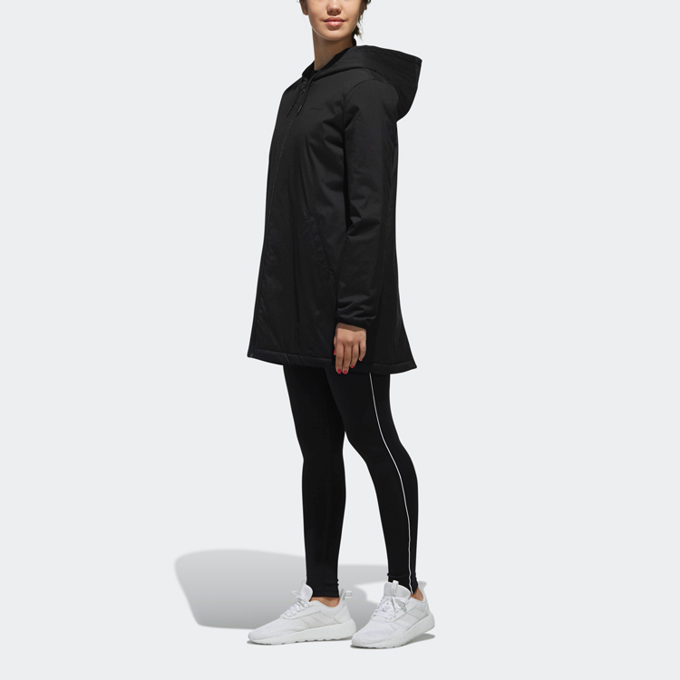 Женская куртка adidas neo W Cs Parka Jkt (черная) — фото 5