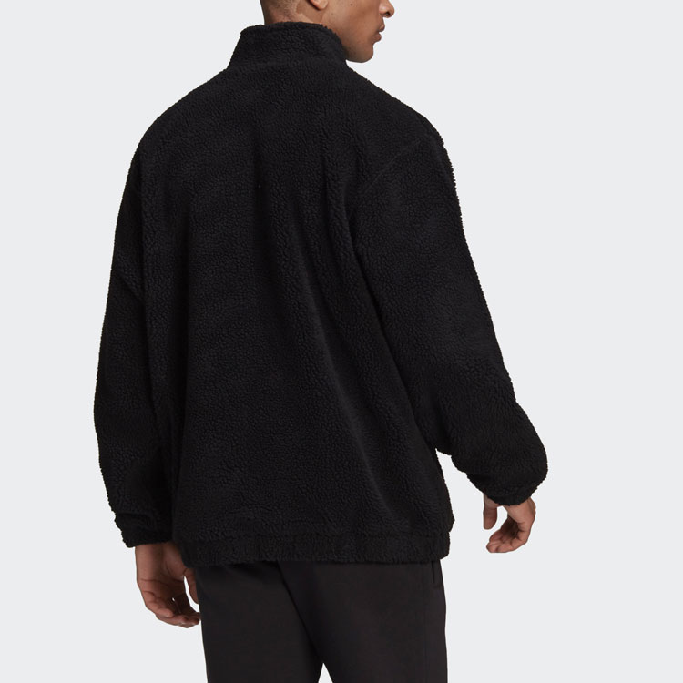 Мужская куртка adidas originals C Crest Jacket (черный) — фото 3