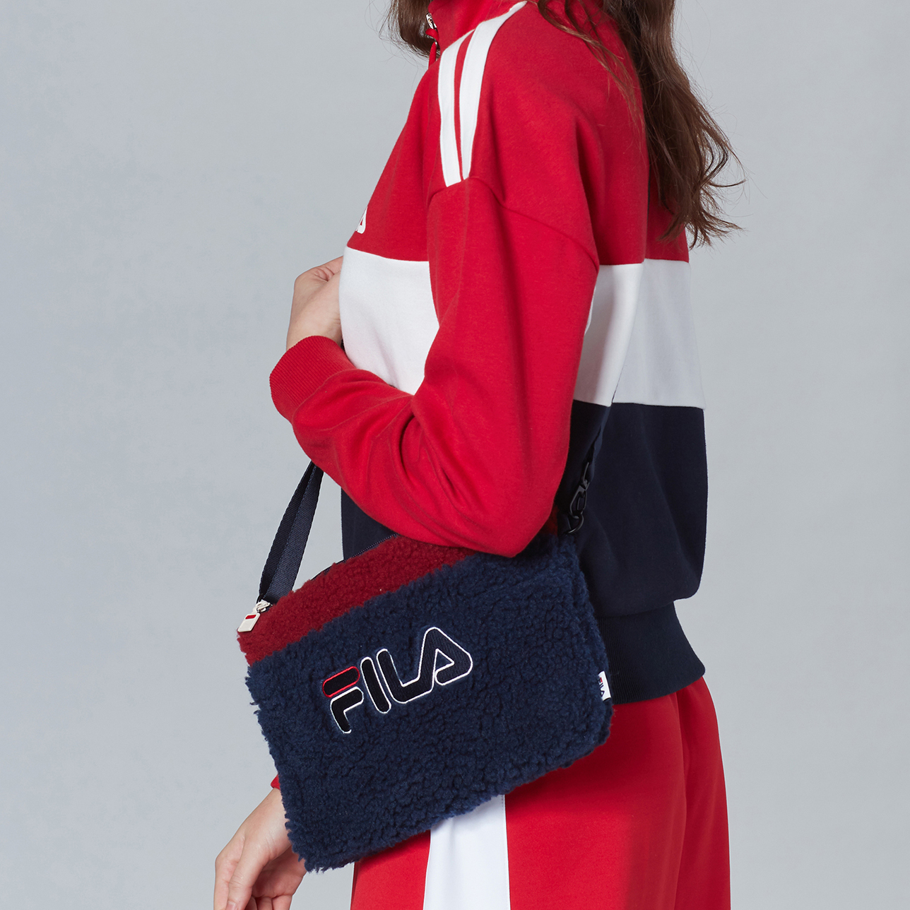 Сумка Fila Popcorn Sakoshu Bag (военно-морской синий) — фото 3