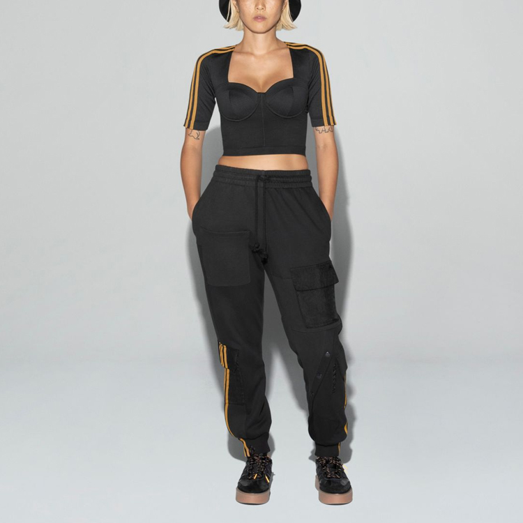 Спортивные брюки adidas originals x Ivy Park (черные) — фото 3