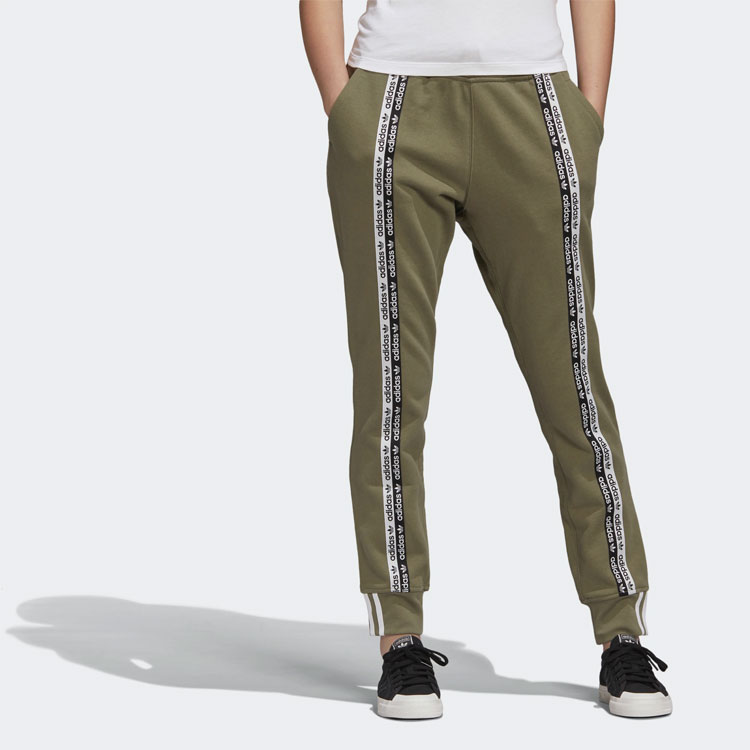 Штаны adidas originals (зеленый) — фото 3