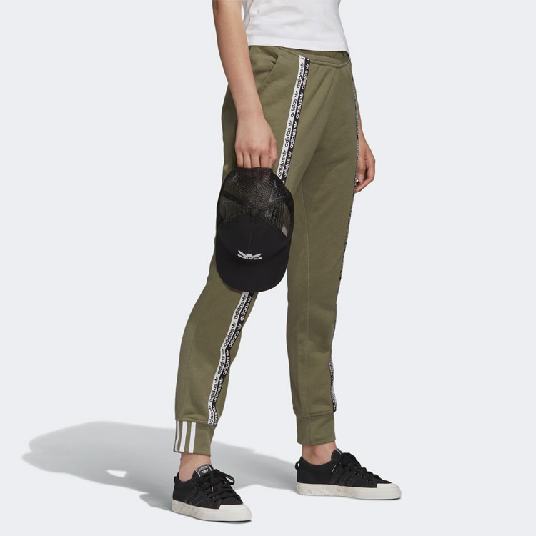 Штаны adidas originals (зеленый) — фото 5
