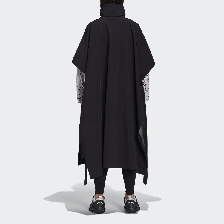 Женская куртка adidas originals HYKE Mountain Ponch (черный) — фото 3