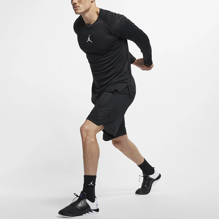 Jordan Fitness Clothing Men’s Black Moderate