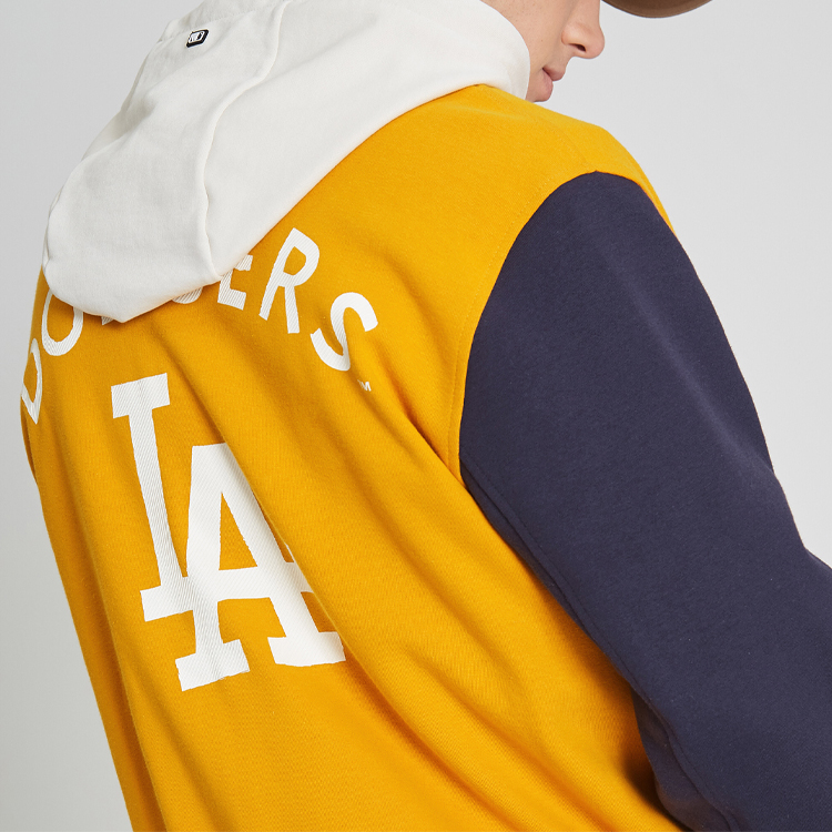 Куртка MLB Dog Embroidery (желтая) — фото 7