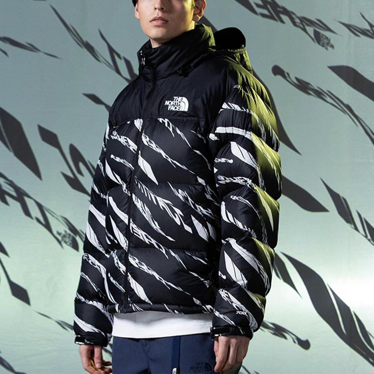 Пуховик The North Face Down Parka (черный) — фото 5