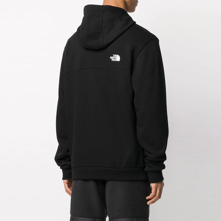 Мужские худи The North Face logo (черная) — фото 5