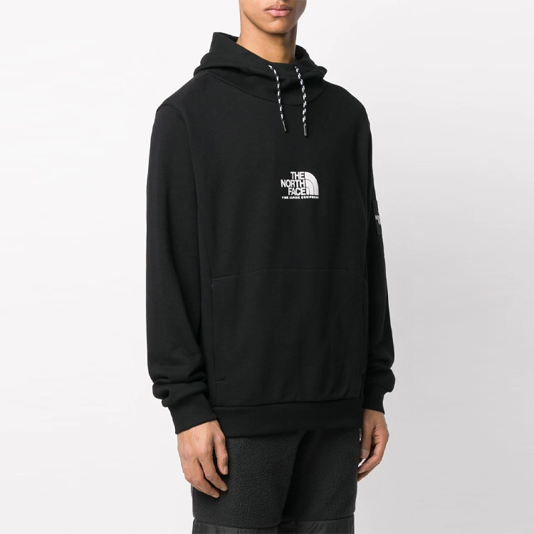 Мужские худи The North Face logo (черная) — фото 4